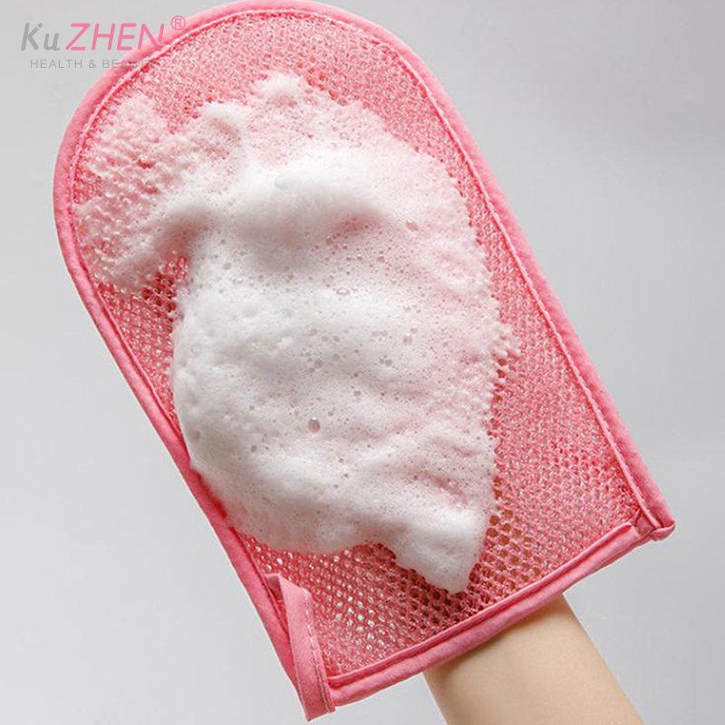 Women Men Bath Gloves SPA Exfo - Exfoliating Scrub Mens ulasan dan harga