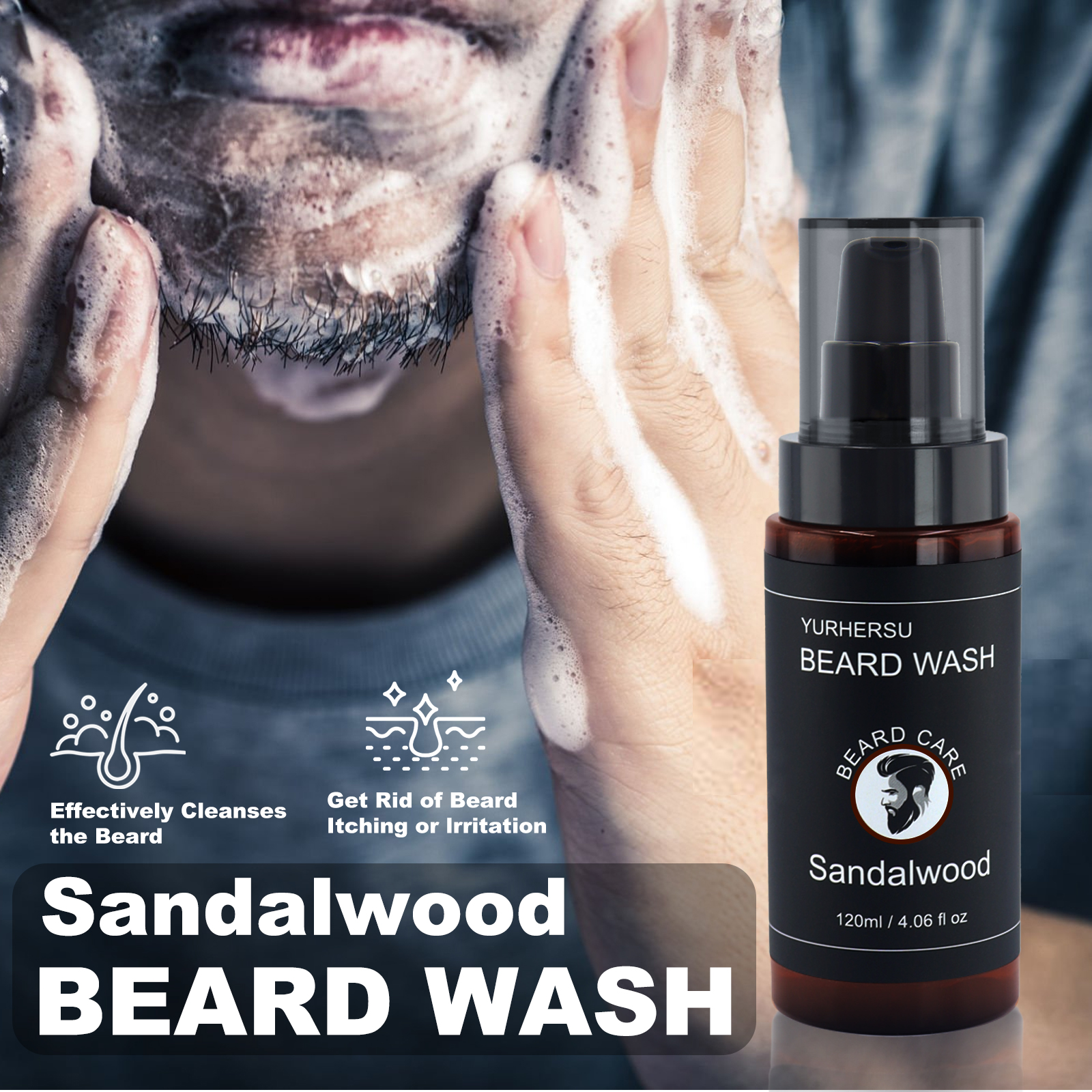 7Pcs Beard Care Kit for Men, G - Men'S Grooming Bag ulasan dan harga